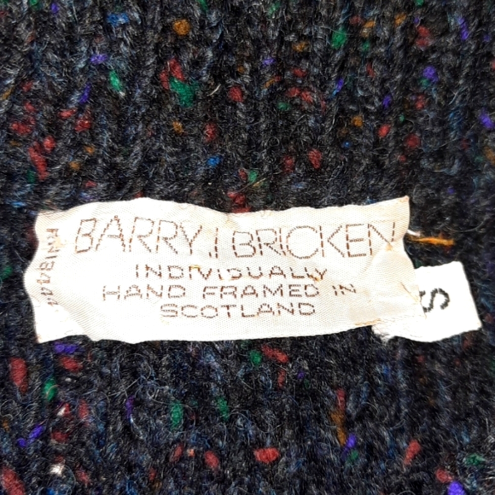 Blue sleeveless sweater